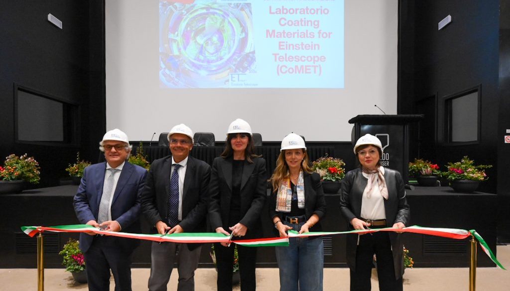 Da sx Flavio Seno, Marco Pallavicini, Anna Maria Bernini, Daniela Mapelli, Damiana Stocco