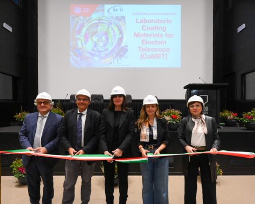 Da sx Flavio Seno, Marco Pallavicini, Anna Maria Bernini, Daniela Mapelli, Damiana Stocco