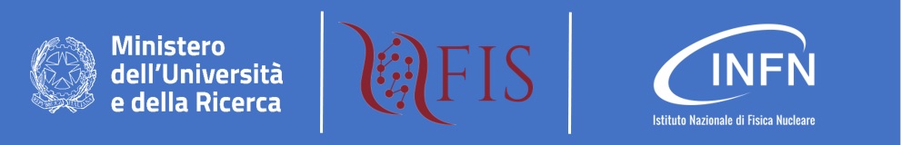 banner con loghi MUR, FIS e INFN