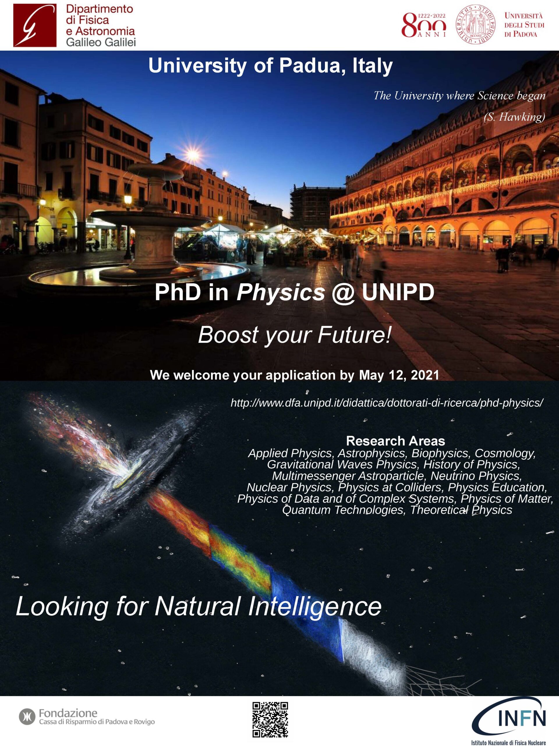 physics phd padova