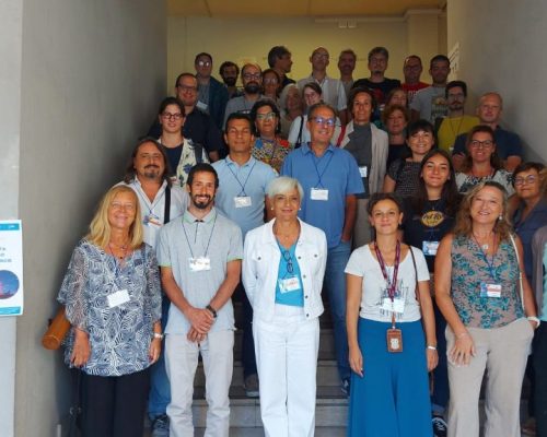 insegnanti al corso di aggiornamento in fisica dei raggi cosmici INFN